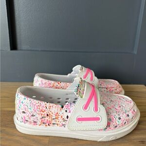 Toddler girls Sperry slip ons-size 11
